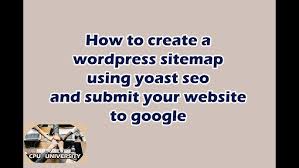 yoast seo sitemap