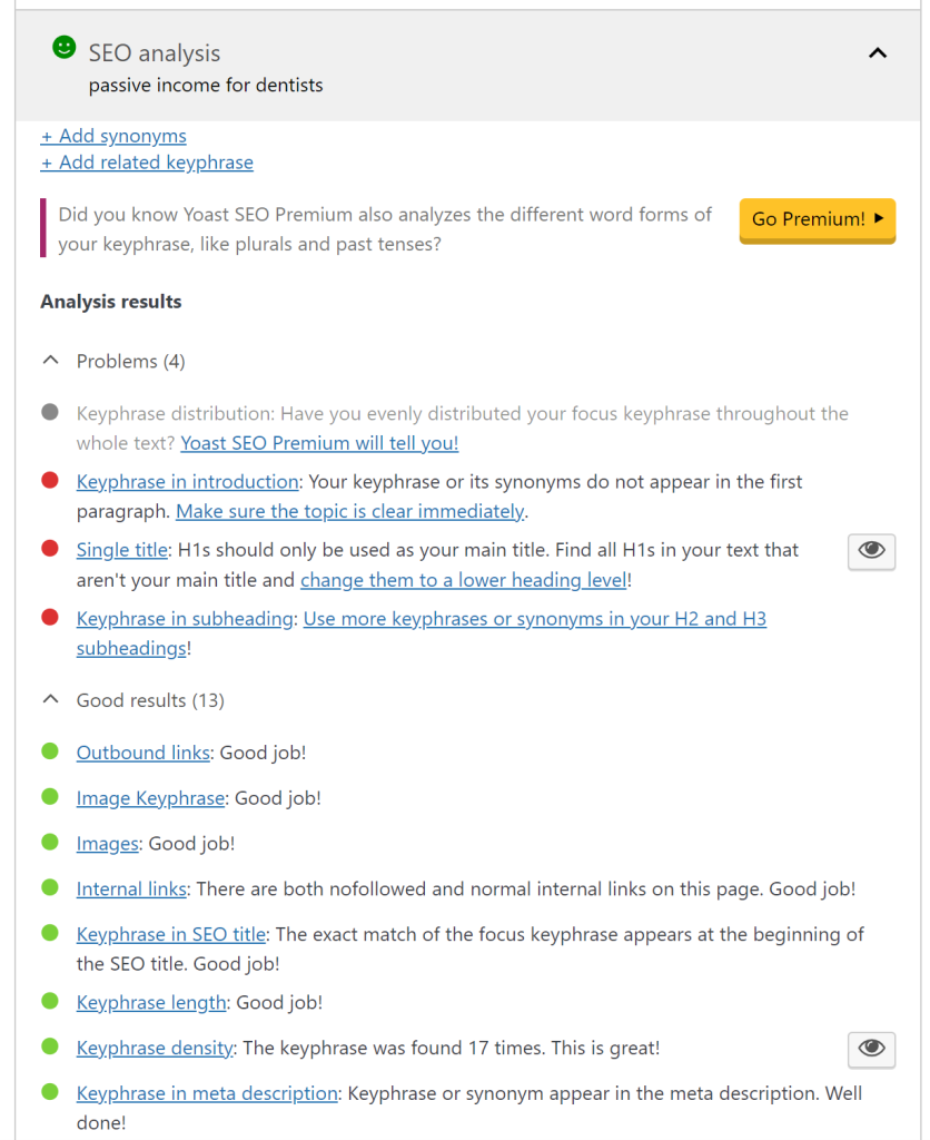 yoast vs semrush