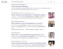 website hoger in google